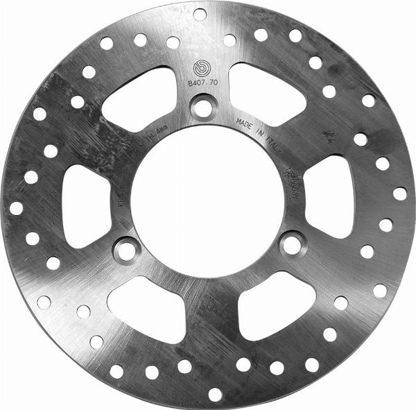 Brembo 68B40770 - Гальмівний диск autocars.com.ua