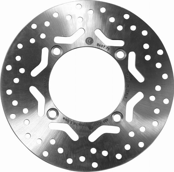 Brembo 68B40775 - Гальмівний диск autocars.com.ua