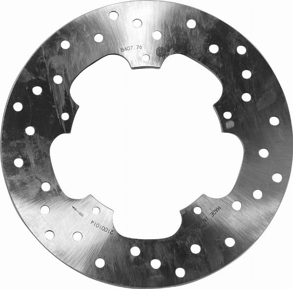 Brembo 68B40776 - Гальмівний диск autocars.com.ua