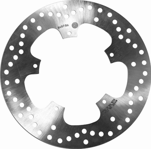 Brembo 68B407B6 - Гальмівний диск autocars.com.ua