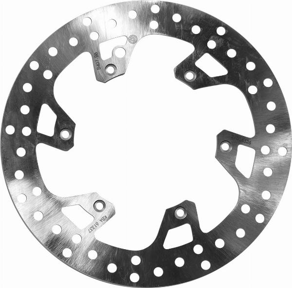 Brembo 68B407B8 - Гальмівний диск autocars.com.ua