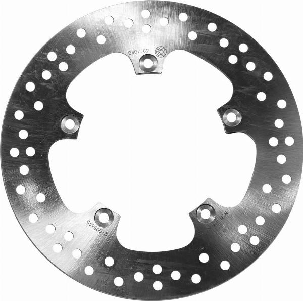 Brembo 68B407C2 - Гальмівний диск autocars.com.ua