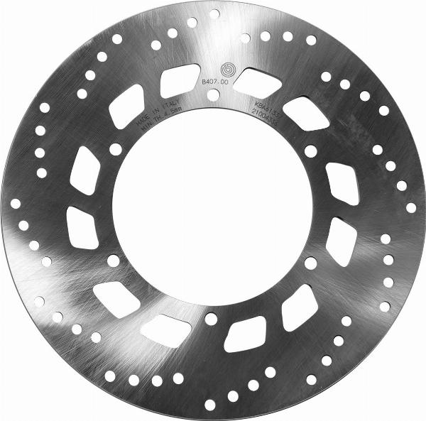 Brembo 68B407D0 - Гальмівний диск autocars.com.ua