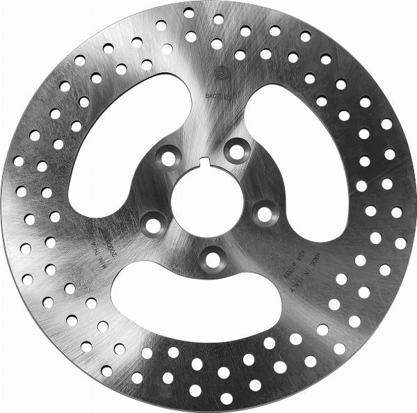 Brembo 68B407E0 - Гальмівний диск autocars.com.ua