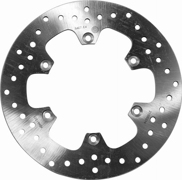 Brembo 68B407E4 - Гальмівний диск autocars.com.ua