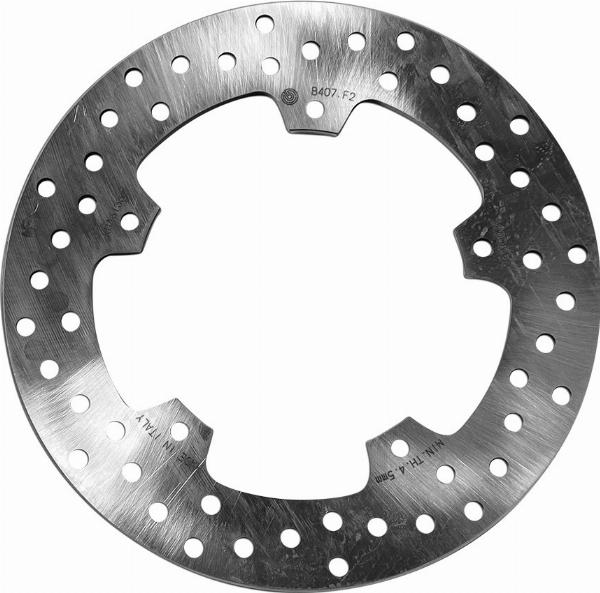 Brembo 68B407F2 - Гальмівний диск autocars.com.ua