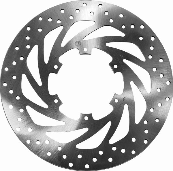 Brembo 68B407G5 - Гальмівний диск autocars.com.ua