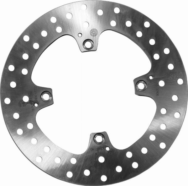 Brembo 68B407H0 - Гальмівний диск autocars.com.ua