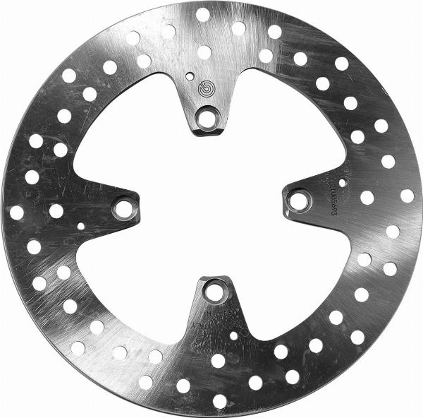 Brembo 68B407H1 - Гальмівний диск autocars.com.ua