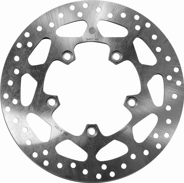 Brembo 68B407H5 - Гальмівний диск autocars.com.ua