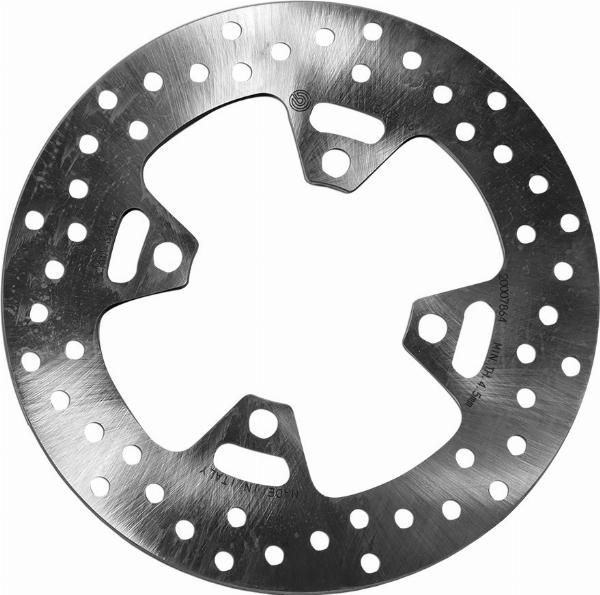 Brembo 68B407H6 - Гальмівний диск autocars.com.ua