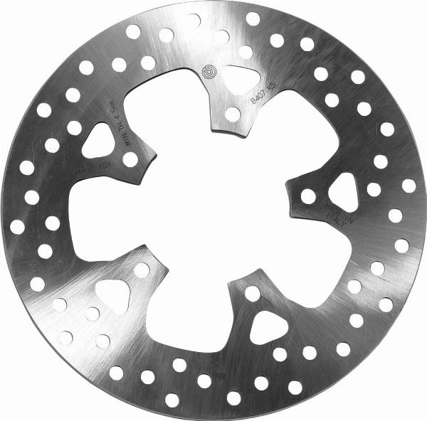 Brembo 68B407K5 - Гальмівний диск autocars.com.ua