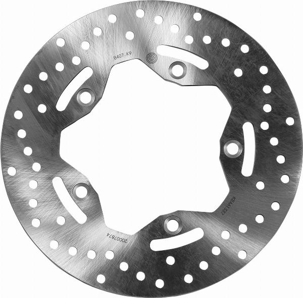 Brembo 68B407K9 - Гальмівний диск autocars.com.ua