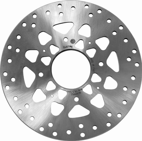 Brembo 68B407M6 - Гальмівний диск autocars.com.ua