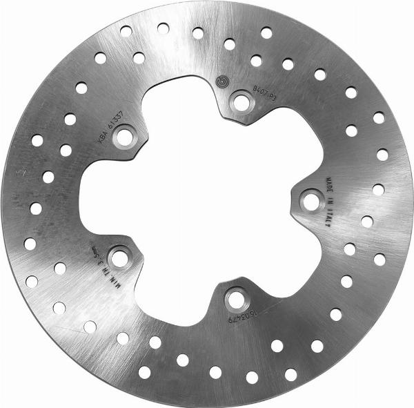 Brembo 68B407P3 - Гальмівний диск autocars.com.ua