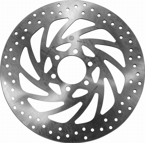 Brembo 68B407P5 - Гальмівний диск autocars.com.ua