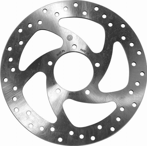 Brembo 68B407P6 - Гальмівний диск autocars.com.ua