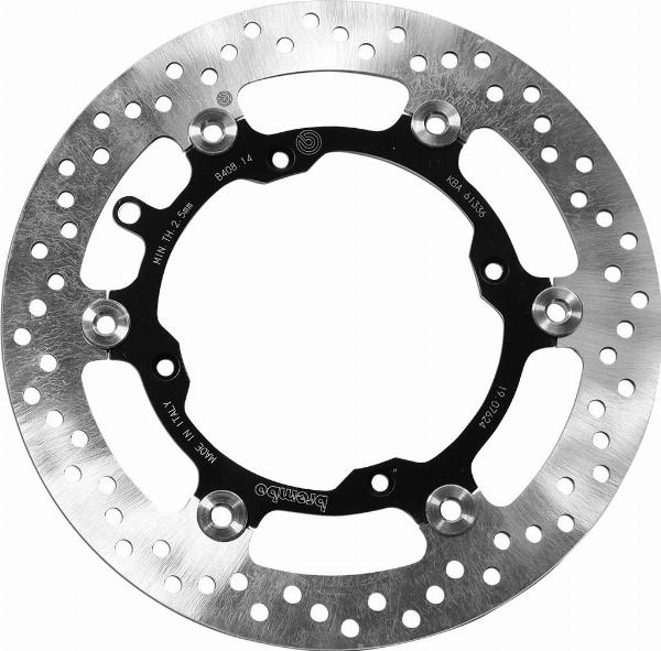 Brembo 78B40814 - Гальмівний диск autocars.com.ua