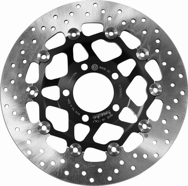 Brembo 78B40820 - Гальмівний диск autocars.com.ua