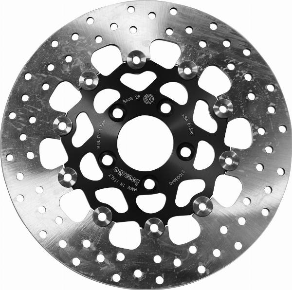 Brembo 78B40828 - Гальмівний диск autocars.com.ua