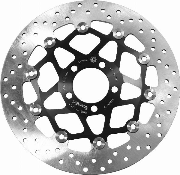 Brembo 78B40841 - Гальмівний диск autocars.com.ua