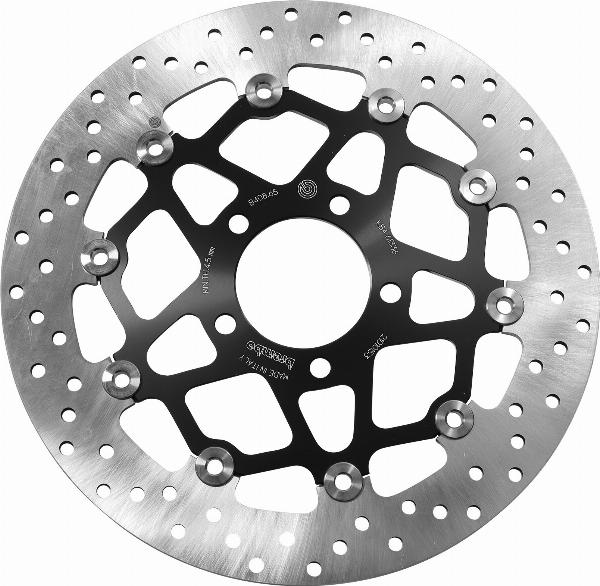 Brembo 78B40865 - Гальмівний диск autocars.com.ua