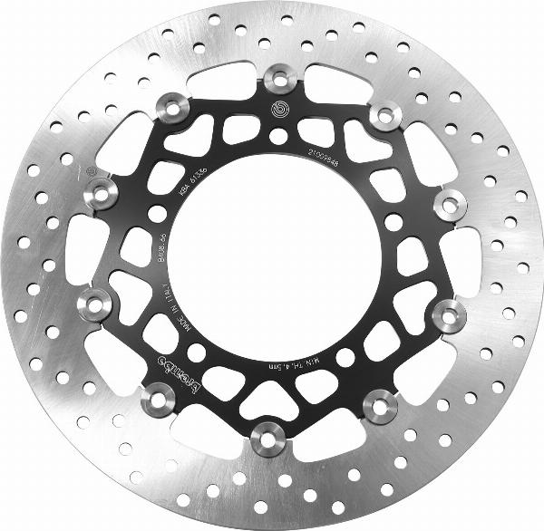 Brembo 78B40866 - Гальмівний диск autocars.com.ua