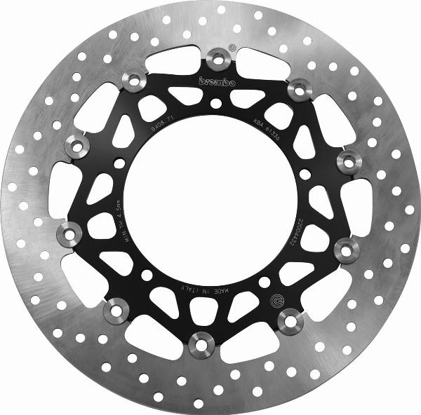 Brembo 78B40871 - Гальмівний диск autocars.com.ua
