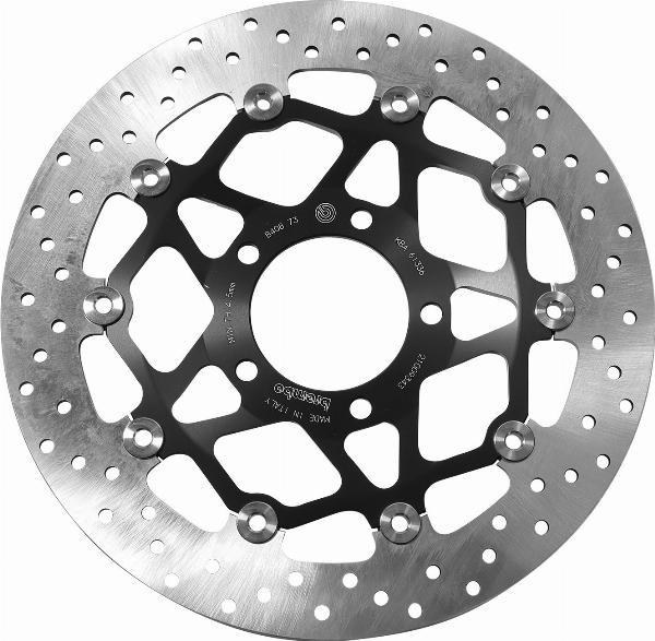 Brembo 78B40873 - Гальмівний диск autocars.com.ua