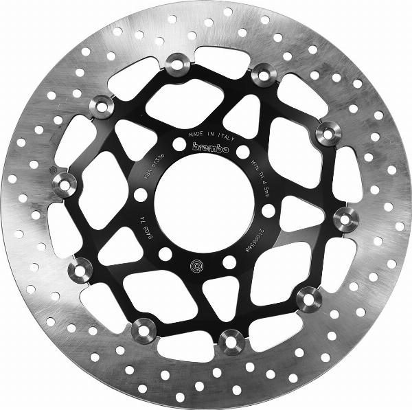Brembo 78B40874 - Гальмівний диск autocars.com.ua