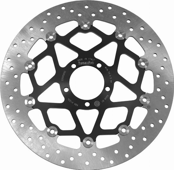 Brembo 78B408B1 - Гальмівний диск autocars.com.ua