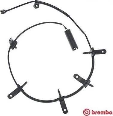 Brembo A 00 296 - Сигнализатор, износ тормозных колодок avtokuzovplus.com.ua