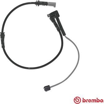 Brembo a00506 - Сигнализатор, износ тормозных колодок autodnr.net