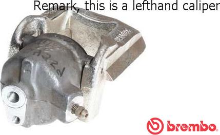 Brembo F 23 013 - Гальмівний супорт autocars.com.ua