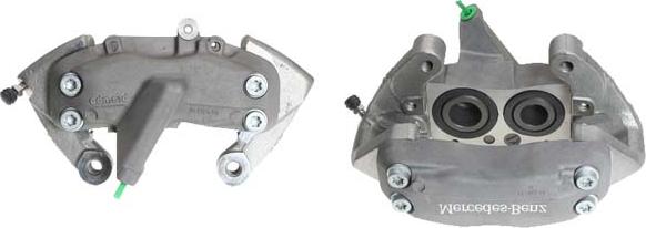 Brembo F 50 345 - Тормозной суппорт avtokuzovplus.com.ua