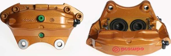 Brembo F 56 157 - Тормозной суппорт avtokuzovplus.com.ua