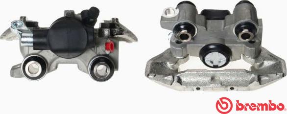 Brembo F 61 114 - Тормозной суппорт avtokuzovplus.com.ua