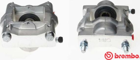 Brembo F 61 188 - Тормозной суппорт avtokuzovplus.com.ua