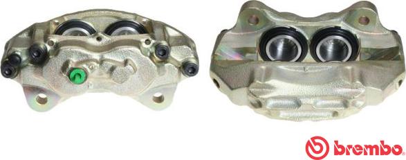 Brembo F 83 143 - Тормозной суппорт avtokuzovplus.com.ua