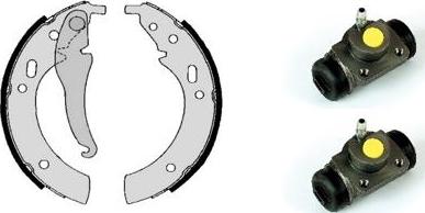 Brembo H 06 001 - Комплект тормозных колодок, барабанные avtokuzovplus.com.ua