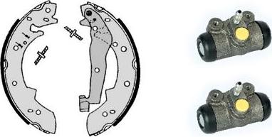 Brembo H 06 007 - Комплект тормозных колодок, барабанные avtokuzovplus.com.ua