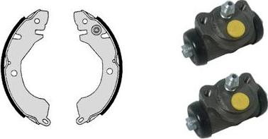 Brembo H 54 006 - Комплект гальм, барабанний механізм autocars.com.ua