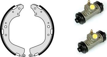 Brembo H 56 016 - Комплект тормозных колодок, барабанные avtokuzovplus.com.ua