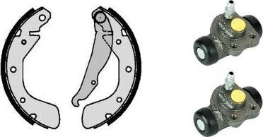 Brembo H 59 034 - Комплект тормозных колодок, барабанные autodnr.net