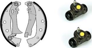 Brembo H 61 013 - Комплект тормозных колодок, барабанные avtokuzovplus.com.ua