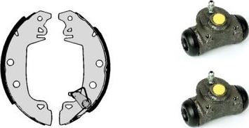 Brembo H 61 029 - Комплект тормозных колодок, барабанные avtokuzovplus.com.ua