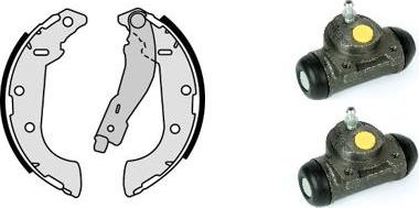 Brembo H 61 062 - Комплект тормозных колодок, барабанные avtokuzovplus.com.ua