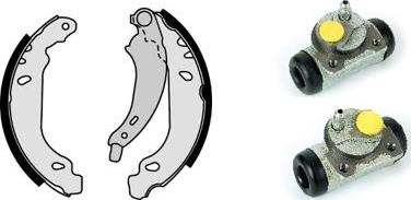 Brembo H 61 074 - Комплект тормозных колодок, барабанные avtokuzovplus.com.ua