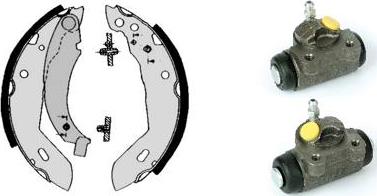 Brembo H 68 029 - Комплект тормозных колодок, барабанные avtokuzovplus.com.ua