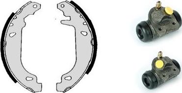 Brembo H 68 034 - Комплект гальм, барабанний механізм autocars.com.ua